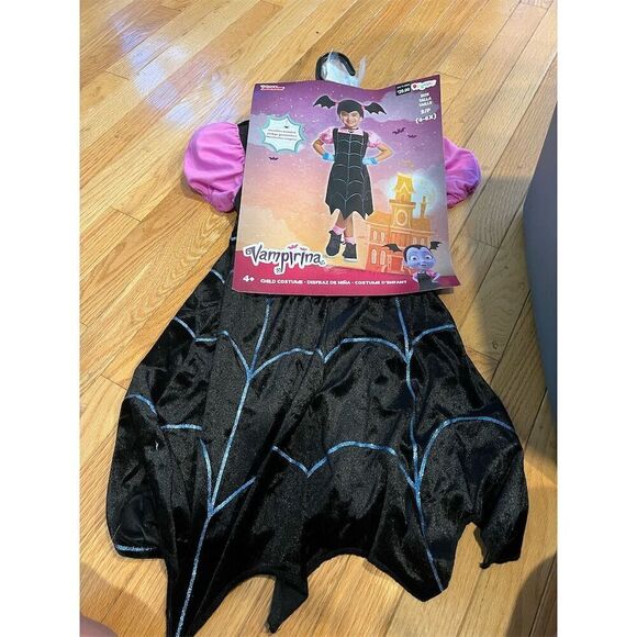 Disney Other - Disney Junior Vampirina Costume Set Girls 4-5 Halloween Dress & Accessories